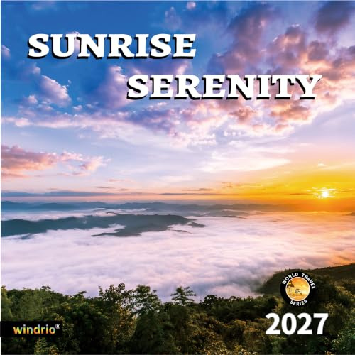 2026 Wandkalender, Kalender 2026, Juli 2025 – Dezember 2026, Wandkalender Sonnenuntergang, 30,5 x 61 cm geöffnet, ganzseitige Monate, dickes und stabiles Papier für Kalenderorganisation und Planung