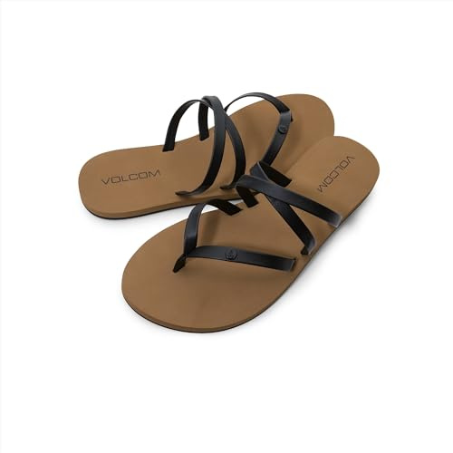 Volcom Damen Easy Breezy Flache RiemchensandalenFlache Sandale