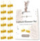 Lebenskompass® 12er-Set Goldene Foldback Klammern – Stilvolles Clips für das Büro perfekt für Dokumente, kreative Projekte und Organisation.