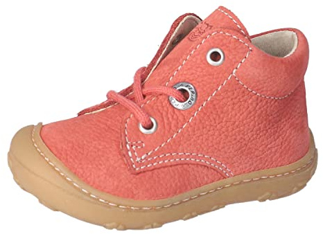 RICOSTA Unisex - Baby Stiefel Cory,Kinder Lauflernschuhe,WMS:Mittel,lose Einlage,schnürstiefel,Booties,Leder,Spice (351),22 EU