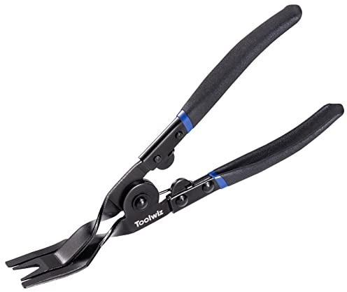 Toolwiz Panel Clip Pliers Universal Auto Door Car Upholstery Trim Clip Removal Plier Tool - Car Clip Removal Tool Automotive Prevents Damage to Trim and Fasteners Door Panel Removal Tool