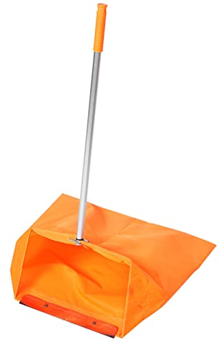 Healifty Recogedor De Hojas con Y Bolsa De Jardín para Césped Accesorios De Barrido De Garaje para El Hogar para Recortes De Césped Hojas Secas Y Húmedas