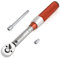 BINGCOBBER Drehmomentschlüssel 1/4”,5-25NM Drehmomentschlüssel Fahrrad & Motordad Auto Set,±3% Fehlergenauigkeit mit Verlängerungsstange,3/8 Adapter