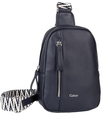 Gabor bags Silena Damen Handtasche Sling Bag Rucksack, 3 L Blau
