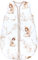 TupTam Schlafsack Baby - Wärmender Ganzjahresschlafsack 2.5 TOG, OEKO-TEX, Ärmellos, Farbe: Beige/Feen, Größe: 68-74