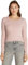 Tommy Hilfiger Damen Langarmshirt Slim Fit Rundhalsausschnitt, Rosa (Foggy Pink), L