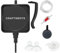 Craftsboys Pompe à air silencieuse pour aquarium 450 ml/min, mini pompe à air suspendue (noir)
