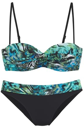 VIVANCE Damen Bügel-Bandeau-Bikini