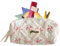 Jiimhte Florales Federmäppchen, Blumenmuster Mäppchen, Niedliche Blume Schreibwaren-Tasche, Floral Pencil Pouch School Stationary, Federtasche Mit Kleinem Blumendesign, Blume Federtasche