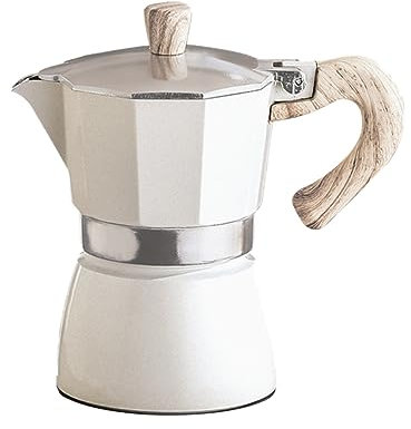 OKUMEYR Caffettiera Manuale Manico Ergonomico Macchina Per Caffè Per Casa e Ufficio Design Antiscottatura e Facile Da Pulire Perfetta Per Amanti Del Caffè