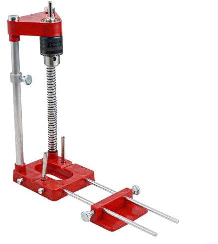 Oniissy Drill Positioner Adjustable Drill Press Stand,Woodworking Drilling Positioner,Bench Drill Stand Drill Stand Workbench DIY Tool,Multi-Angle Drill Guide