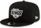 New Era Los Angeles Kings NHL Injection Schwarz Verstellbare 9Fifty Snapback Cap - One-Size
