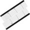 DIKACA 2er Set Monitor Memo Board Transparente Notizen Halter Für Bildschirm Praktische Nachrichtentafel Für Computer Seitenpaneel Notizbrett Für Heimbüro Und Schreibtisch
