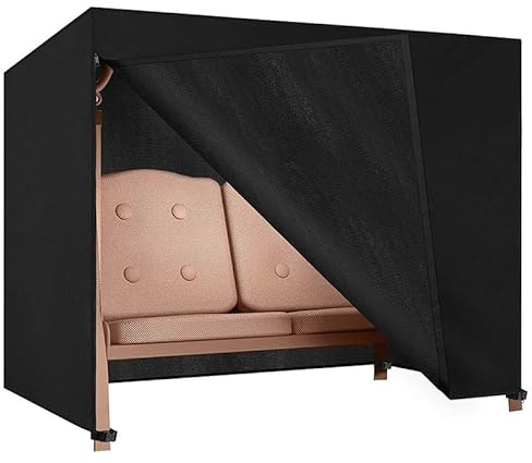 SYH&AQYE Outdoor Swing Cover, Patio Swing Chair Covers, Garden Hammock Glider Chair Cover Patio Furniture Resistant Swing Canopy Cover All Weather Protection
