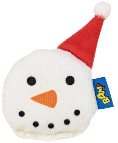 WUNDAPETS BAM! Christmas Catnip Filled Play Toys Cat Kitten North American Pure Catnip Toys (Catnip Snowman)