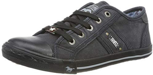 Mustang Fille 5053-307-155 Sneakers Basses, Blanc (Weiß/Rose 155), 41 EU