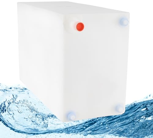 RecPro Frischwassertank für Wohnmobile, 48 l, für Trink- und Trinkwasser, 61 x 25,4 x 39,4 cm, Frisch- oder Grauwasseraufbewahrung, hergestellt in Amerika