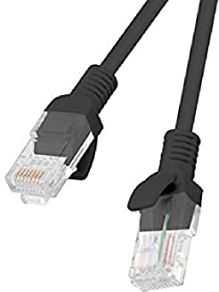 Lanberg PCU5-10CC-1000-BK Netzwerkkabel Kat.5E Utp, 10m schwarz
