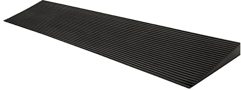 Rampe aus Gummi Auffahrrampe Bordsteinrampe Rollstuhlrampe Auffahrkeil Türschwellenrampe Schwellenrampe Auffahrhilfe (in) Verschiedene Höhenunterschiede 8-45 mm Kingpower, Größe:35 x 200 x 900 mm