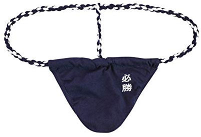 Newsywell Hommes String en Coton T-Back String Bikinis Taille Basse Tanga Micro Slips sous-vêtements Bleu Royal X-Large