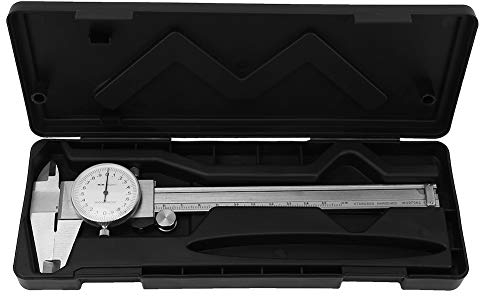 Calibrador Vernier de dial, calibre Vernier de 0-150 mm de alta dureza a prueba de herrumbre, para instrumentos de medida