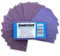 20 Assorted Grit Sandpaper Sheets 125mm x 70mm | Fast Sanding Ceramic Grit | Felt-backed fits Sanding Blocks | Sands Wood, Paint & Metal | Dry or Wet | Fine, Med & Course Grits P120/ P180/ P240/ P320