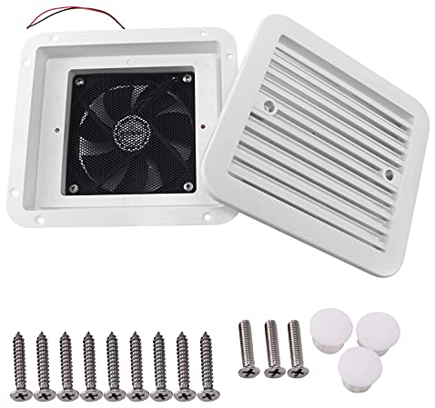 Benefischl 12 V Universal Rv RV autocaravana mudo enfriamiento remolque extractor ventilador caravana eficaz fijación ventilación