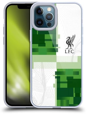Head Case Designs Officially Licensed Liverpool Football Club Away Kit 2023/24 Gel Case [Military Grade Protection] Compatible With Apple iPhone 12 Pro Max