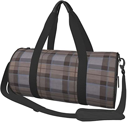 Outlander Fraser Tartan Plaid Reisetasche, große Sport-Sporttasche, multifunktionale Übernachtungstasche für Männer und Frauen