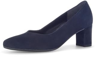 Gabor Damen Klassische Pumps, Frauen Absatzschuhe,Leichte Mehrweite (G),hochhackige Schuhe,stoeckelschuhe,Ausgehschuhe,Dark-Blue,38.5 EU / 5.5 UK
