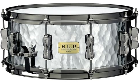 Tama LST146H S.L.P.Expressive Hammered Steel Snare 14x6 - Snare Drum