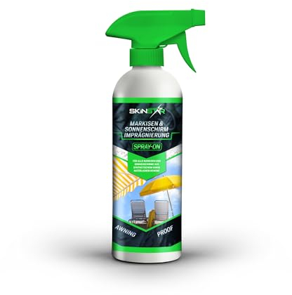 SkinStar Tenda da sole e ombrellone, spray impermeabilizzante, 500 ml