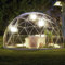 Gartenkuppel-Blasenzelt, 12 Fuß Transparente TPU-Abdeckung, Wetterfestes Gewächshaus-Gartenblasenzelt, Faltbares Campinghaus Für Hof, Park, Bauernhof, Strand, Wald