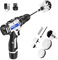 Bürstenaufsatz Bohrmaschine Set, Reinigungsbürste elektrisch, 8 Stück Drill Brush, Felgenbürste Kit für Bohrmaschinen, Felgen, Fugen & Ecken, bürstet für Küche, Bad & Auto
