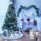 Christmas Tree Lights Cluster Lights 1000 LED -12 Light Modes 4X Bright LED Fairy Lights with Remote, Timer, Waterproof Indoor & Outdoor Use –15.24m Lit Length, Green Cable（Pure White)