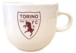 ACUBE Tazza Mug da Colazione Compatibile con Torino Calcio Bianco Unica