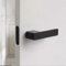 Serratura magnetica silenziosa, adatta per porte di interni e camere da letto e porte di classe, dite addio alle porte che cigolano con meccanismo magnetico (nero)