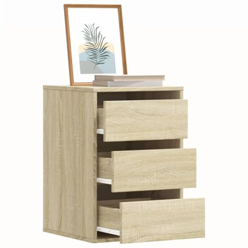 XGWKCNV Furniture select-Eckkommode Sonoma Eiche 40x41x58 cm Holzwerkstoff