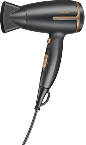 Beurer HC 25 LTD. Reisehaartrockner Schwarz, Rose