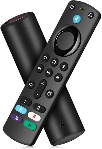 Replacement Voice Remote Control Fit for Smart TVs Stick/TV Cube/4K Max/4K/Stick Lite/Stick HD, Smart TV 3rd Gen, Compatible with All Insignia-Toshiba-Pioneer-Smart-TVs
