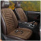 BesBet Cuscino per Sedile Auto Guidatore, Due Livelli di Controllo Intelligente Riscalda Sedili Auto, Caldo Antiscivolo Cuscino Auto Sedile, Adatto per La Guida,Coffee-Doubleseater