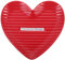 PRETYZOOM 1pezzi Piatto Ceramico Forma Di Cuore Per Steak E Dessert Piatto Per Servire Cibo Frutta E Colazione Design Elegante E Versatile Per Casa E Ristoranti