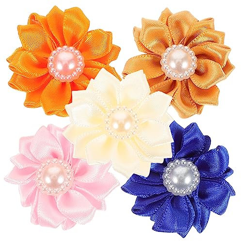 DIYEAH 3 Series Bricolaje Flores Decorativas Falso Fiesta Cazo Flores De La Boda Borla Decoraciones De Despedida De Soltera Adornos Para Álbumes De Recortes Ramo Favores Paño 20 Piezas*3