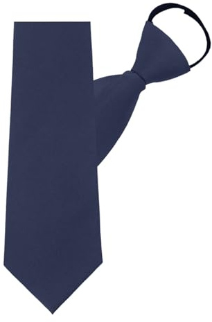 Keyoung Krawatte Schwarz Herren Krawatten,Vorgebundene verstellbare Krawatten mit Reißverschluss,Schwarze Krawatte Herren elegante Hochzeitskrawatten für Büro oder Feiertagsveranstaltungen