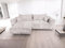Generisch Ecksofa Berlin 255x160 Cord mit schlaffunktion und bettkasten (Beige, POSO 100, Links)