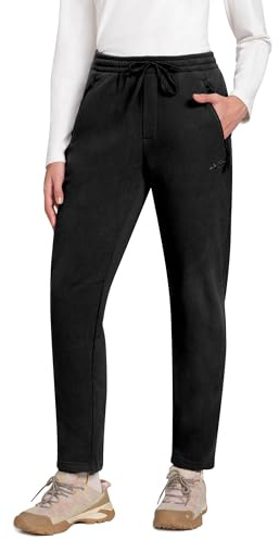 Pioneer Camp Winter Jogginghose Damen mit Sherpa Fleece – Warm gefütterte mit 2 Taschen, Anti-Pilling, Winddicht & atmungsaktiv