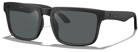 STGATN Grosse Köpfe XL Sonnenbrille Herren Polarisiert und UV Schutz, 155 MM Klassisch Übergroße Sonnenbrillen für Big Heads, TR90 ultraleichte Sportbrille für Fahren, Laufen, Angeln und Bergsteigen