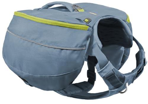 RUFFWEAR Palisades Pet Pack, modulare Hundetasche & Reisetasche, leichter Hunderucksack zum Wandern & Spazierengehen mit eingebautem Geschirr, Größe XS, Glacier Lake