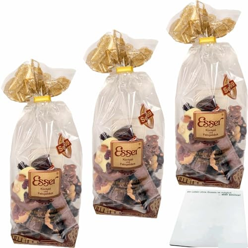 usy Bundle für Esser Konfekt & Feingebäckmischung 3er Pack (3x250g Beutel) + usy Block