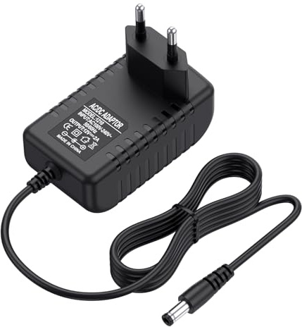 Adaptateur Secteur 12V 2A 24W Universel pour Haut-Parleurs, Bandes LED, Routeurs, Caméras CCTV et Appareils Électroniques Alimentation 12V 2A Transformateur AC DC de Haute Qualité Câble (12/2A)